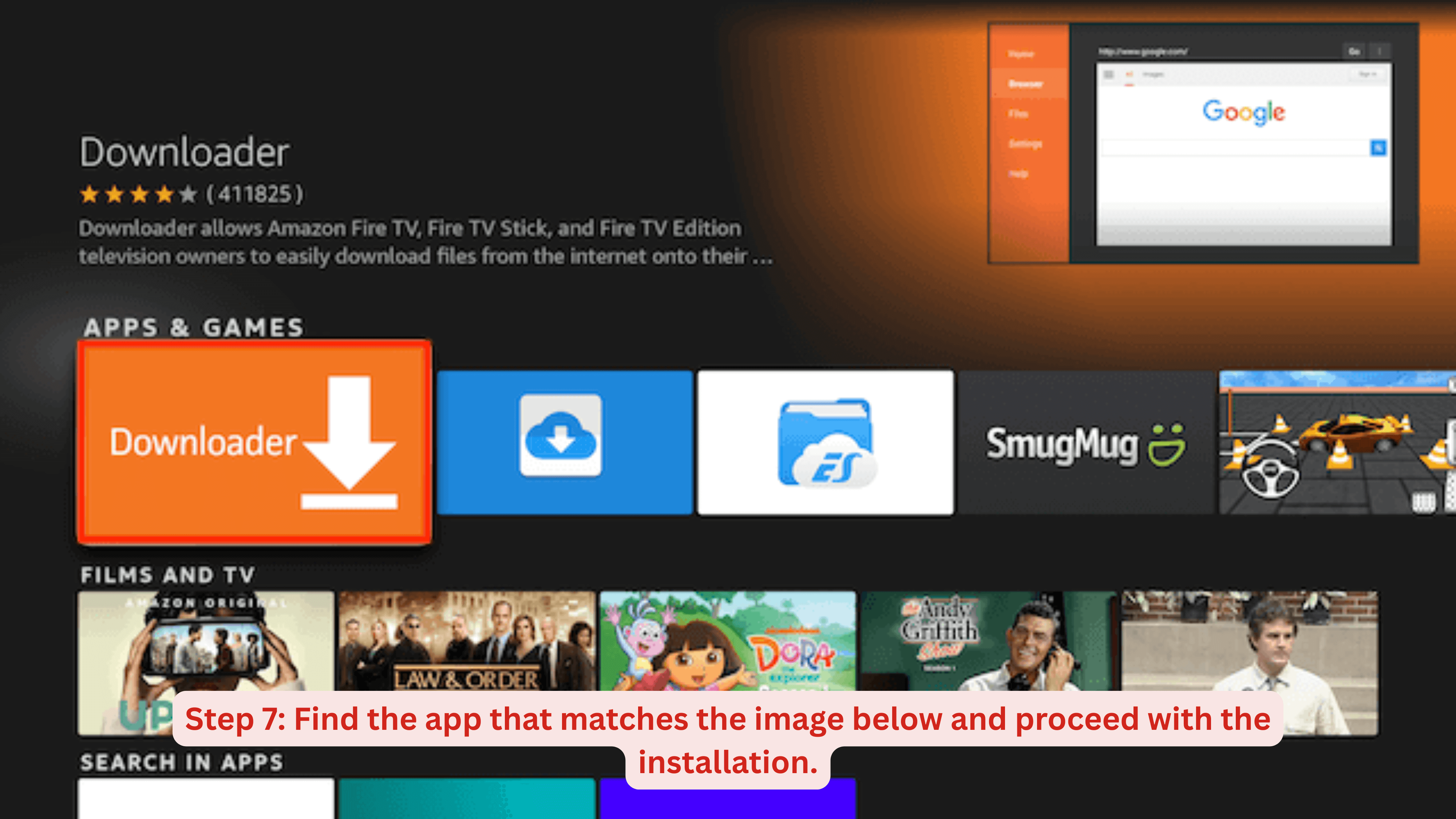 Step 1: tvcorn Player Download